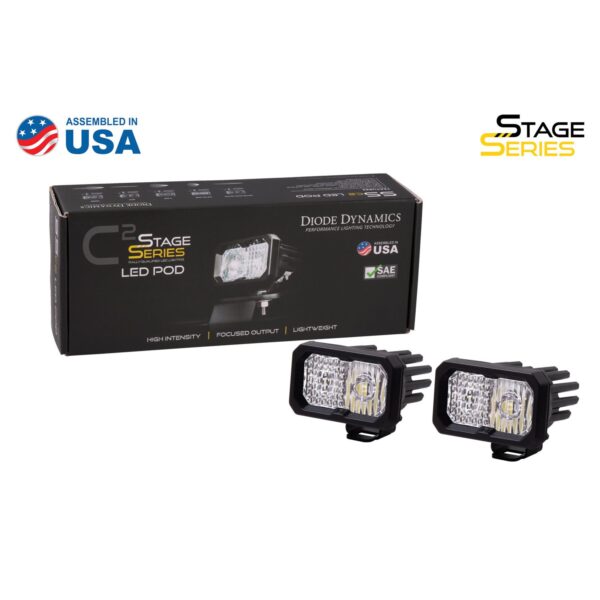 Pod light featuring modern TIR optics for the highest intensity on the market.