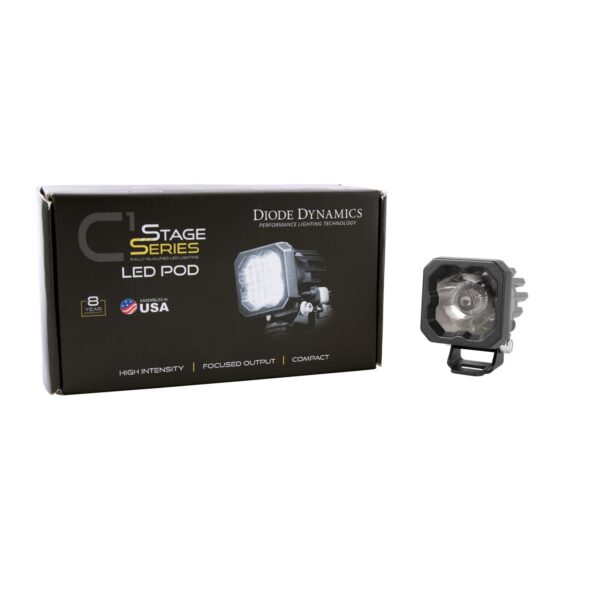 Pod light featuring modern TIR optics for the highest intensity on the market.
