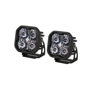 Pod light featuring advanced TIR optics for high efficiency and focus.