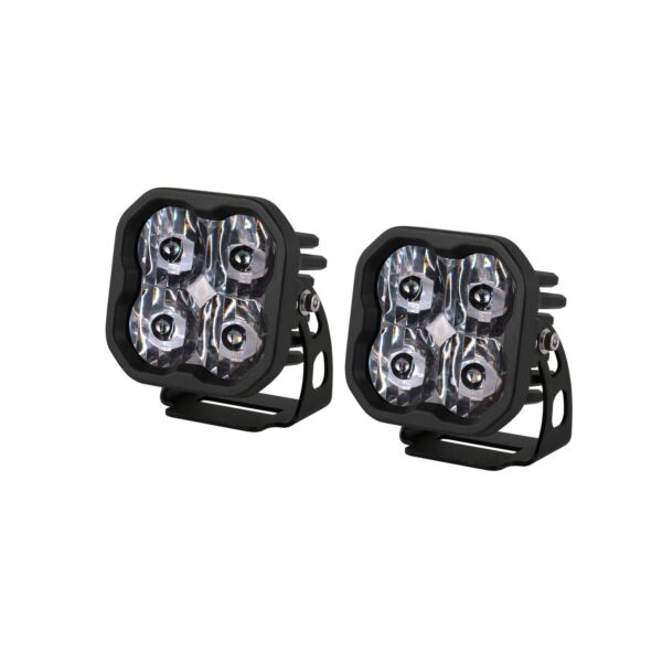 Pod light featuring advanced TIR optics for high efficiency and focus.