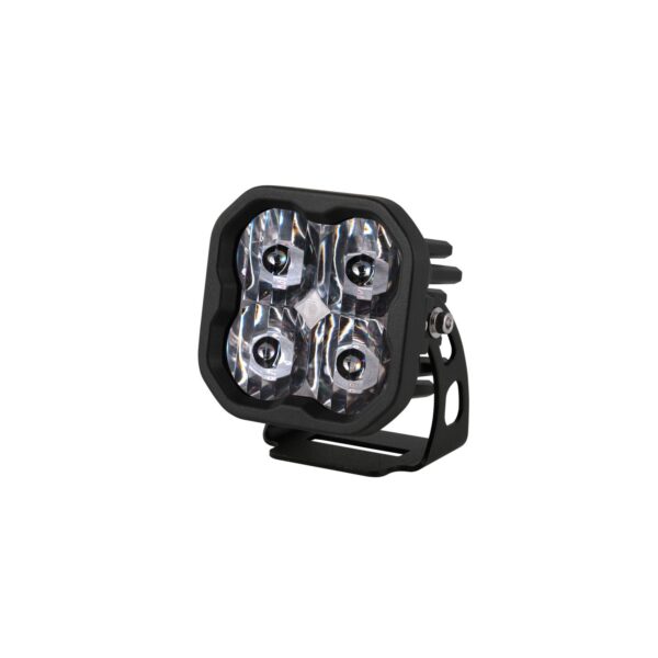 Pod light featuring advanced TIR optics for high efficiency and focus.