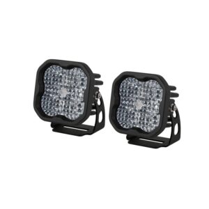 Pod light featuring advanced TIR optics for high efficiency and focus.
