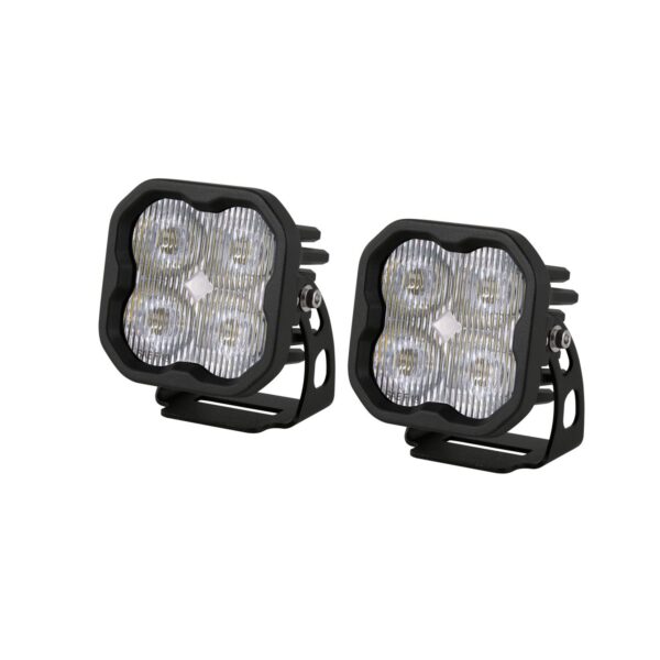 Pod light featuring advanced TIR optics for high efficiency and focus.