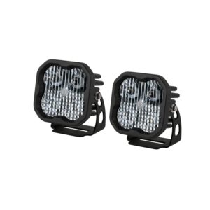 Pod light featuring advanced TIR optics for high efficiency and focus.