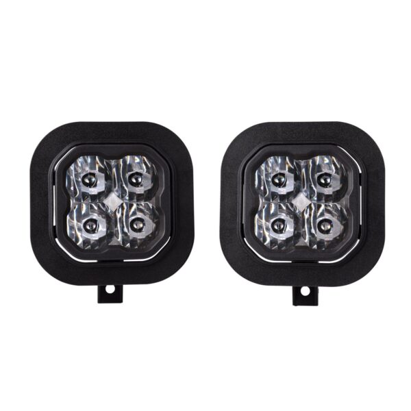 Pod light featuring advanced TIR optics for high efficiency and focus.
