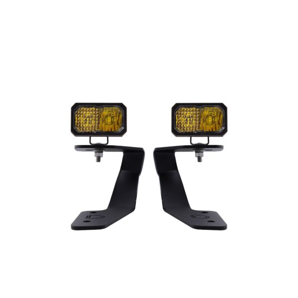 Allows you to mount two Stage Series 2"LED Pods above the hood.