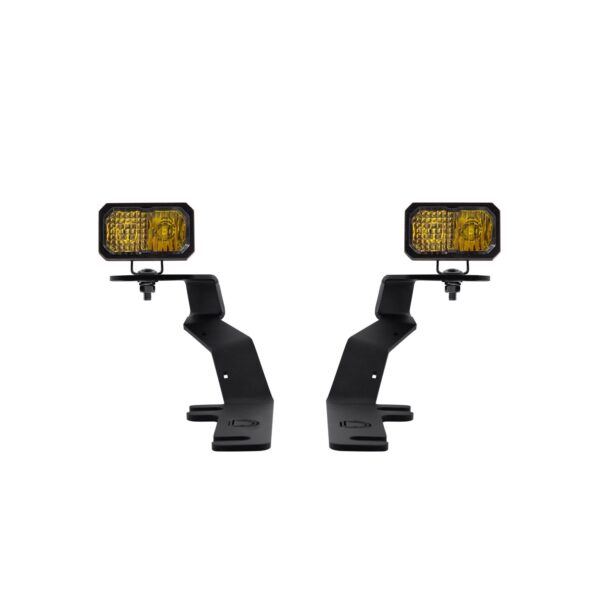 Allows you to mount two Stage Series 2"LED Pods above the hood.