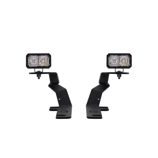 Allows you to mount two Stage Series 2"LED Pods above the hood.
