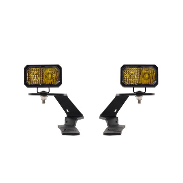 Allows you to mount two Stage Series 2" LED Pods above the hood.