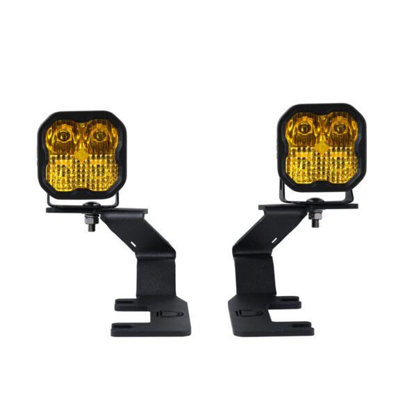 Allows you to mount two Stage Series 3" LED Pods above the hood.