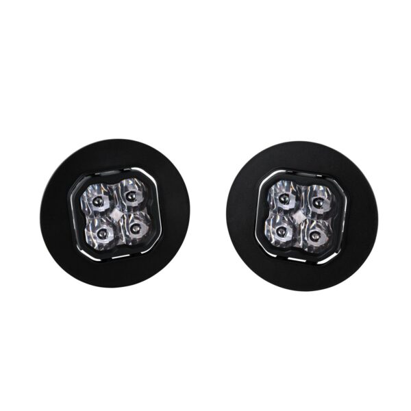 Pod light featuring advanced TIR optics for high efficiency and focus.
