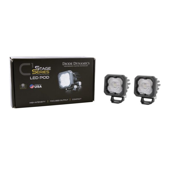 Pod light featuring modern TIR optics for the highest intensity on the market.