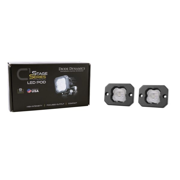 Pod light featuring modern TIR optics for the highest intensity on the market.