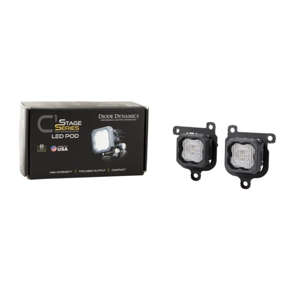 Pod light featuring modern TIR optics for the highest intensity on the market.