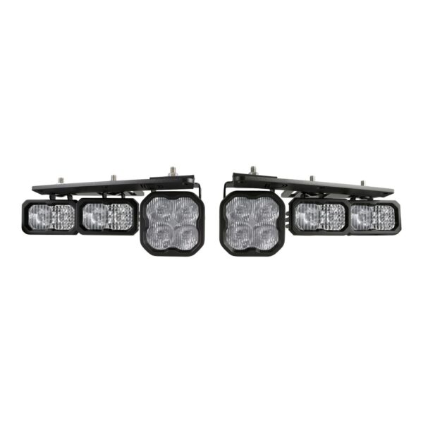 Pod light featuring advanced TIR optics for high efficiency and focus.