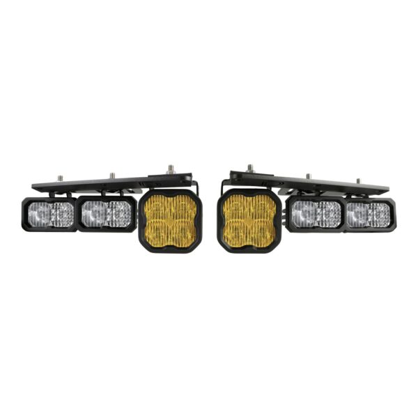 Pod light featuring advanced TIR optics for high efficiency and focus.