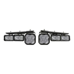 Pod light featuring advanced TIR optics for high efficiency and focus.
