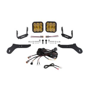 Pod lightbar featuring advanced TIR optics for high efficiency and focus.
