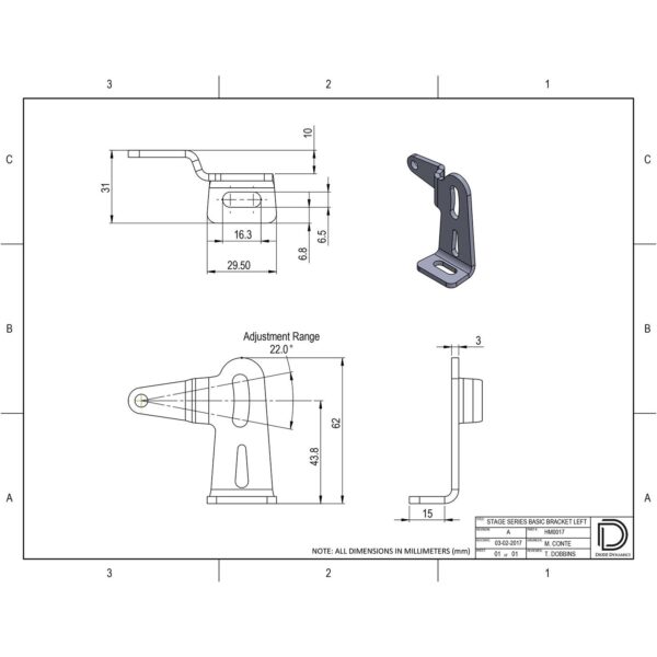 Mounting bracket for your LED light bar.