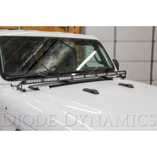 Light bar featuring advanced TIR optics for high efficiency and focus.