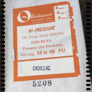 Offenhauser 5208 Cadillac 1949-1956 High Pressure Oil Pump Relief Springs