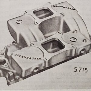 Offenhauser 5715 Chevy 396-402-427-454 V8 Ram Manifold