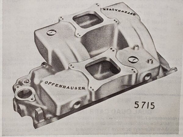 Offenhauser 5715 Chevy 396-402-427-454 V8 Ram Manifold