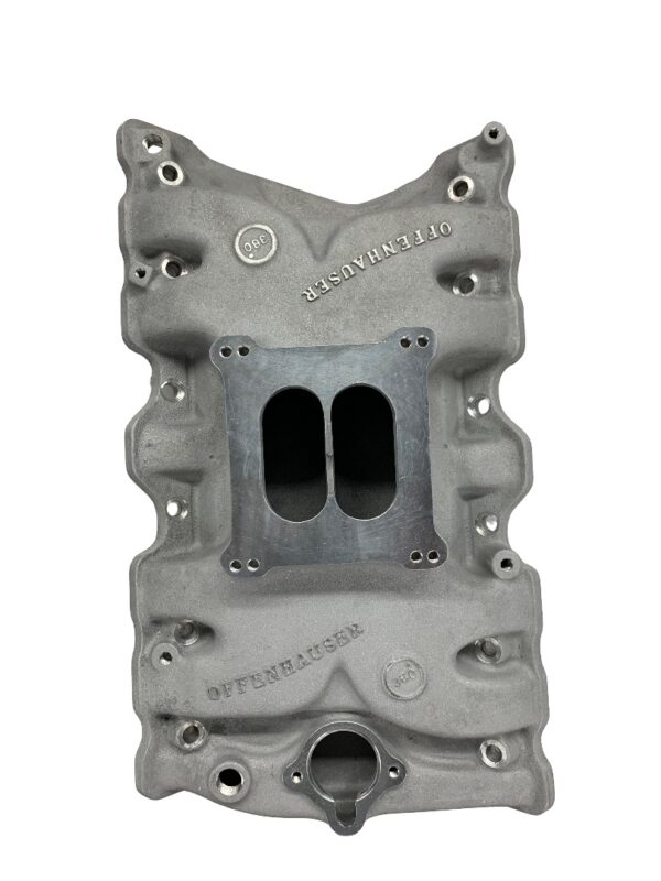 Offenhauser 5822 Oldsmobile 330-350-403 Equa Flow Hi-Rise Single Quad Manifold