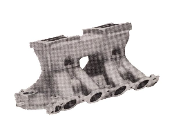 Offenhauser 6084 Oldsmobile Tunnel Ram Dual Quad Top
