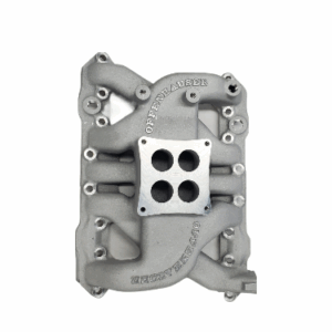 Offenhauser 2257 Single Quad 4 Barrel Intake Manifold