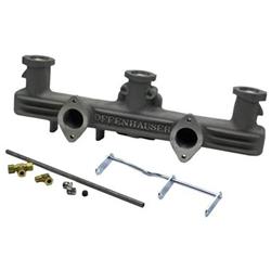 Offenhauser 1035 Intake Manifold 1950-1959 Chevy 6-Cylinder Dual Carb