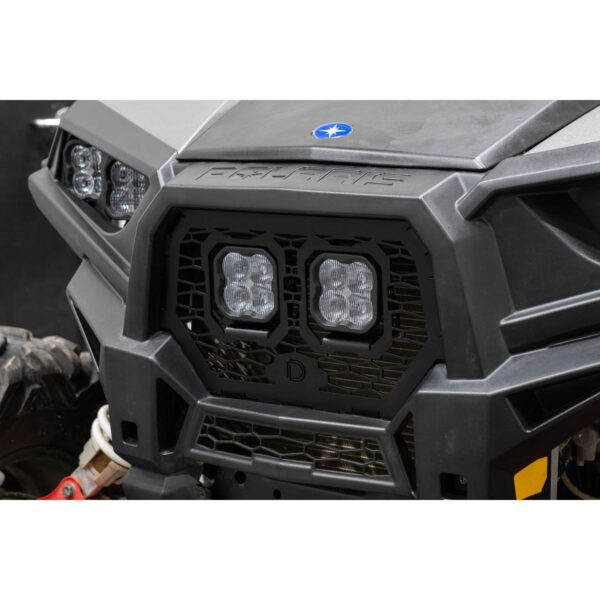 Allows for installation of SS3 LED pods on bumper roll bars.