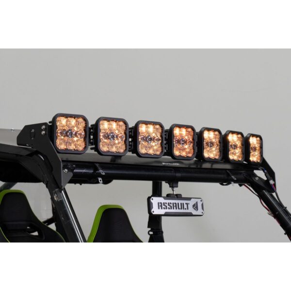 Pod light featuring advanced TIR optics for high efficiency and focus.