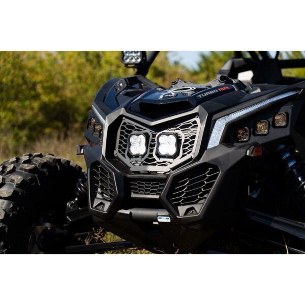 Allows for installation of SS3 LED pods in front grille.