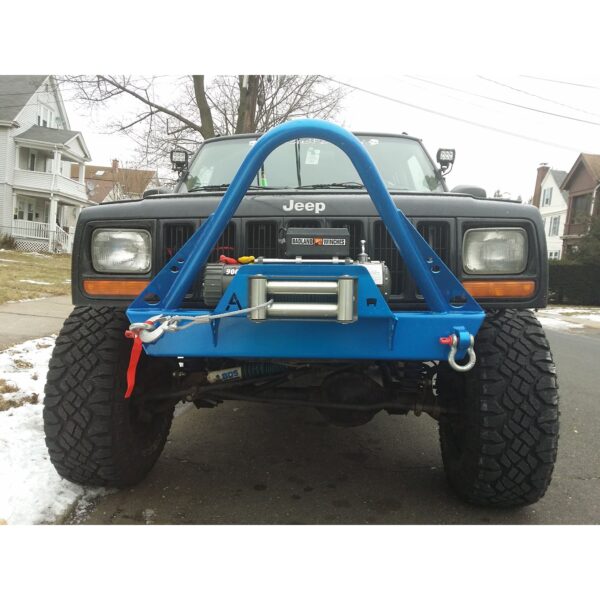 Jeep Cherokee XJ, Comanche MJ Elite Shorty Stinger Winch Front Bumper