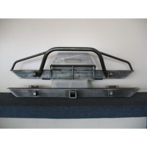 YJ/TJ/LJ/CJ Affordable Prerunner Winch Front and Rear Bumper Set