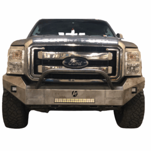 Ford F-250/F-350 Modular Non-Winch Front Bumper w/ Lights and Bullbar