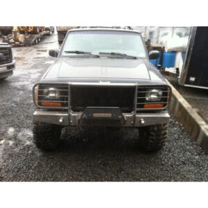 Jeep Cherokee XJ, Comanche MJ Brush Guard Winch Front Bumper