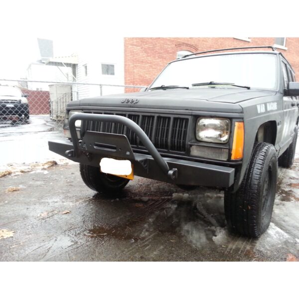 Jeep Cherokee XJ, Comanche MJ Bullbar Winch Front Bumper
