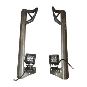 Jeep Wrangler JK Light Bar Brackets w/ Pod Light Location