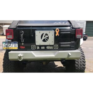 Jeep Wrangler JK Shorty Rear Bumper