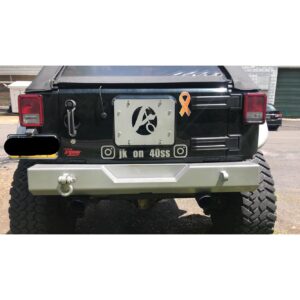 Jeep Wrangler JK Shorty Rear Bumper