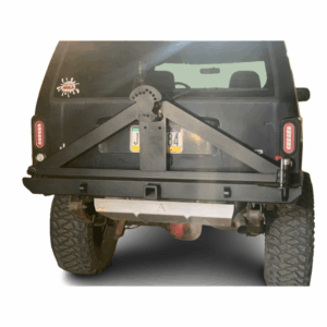 Jeep Cherokee XJ Affordable Series Rear Bumper With Tire Carrier