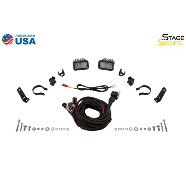 Allows for installation of SSC2 LED pods on UTV/ATV vehicles.