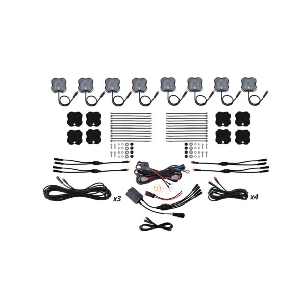 Stage Series RGBW 8 Pack Rock Lights.