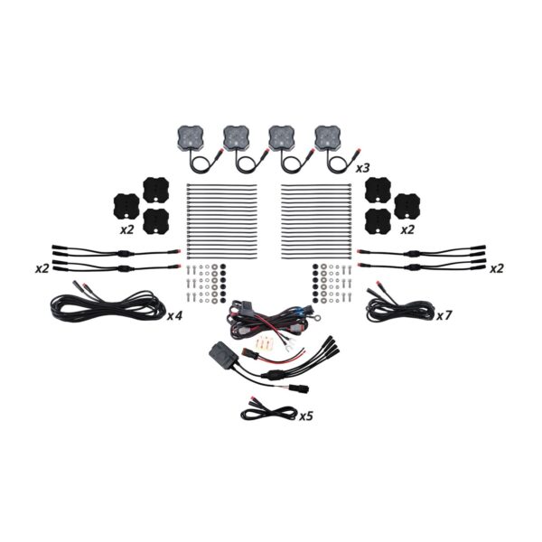 Stage Series RGBW 12 Pack Rock Lights.