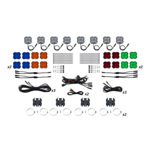 Stage Series Single Color 8 Pack Rock Lights.