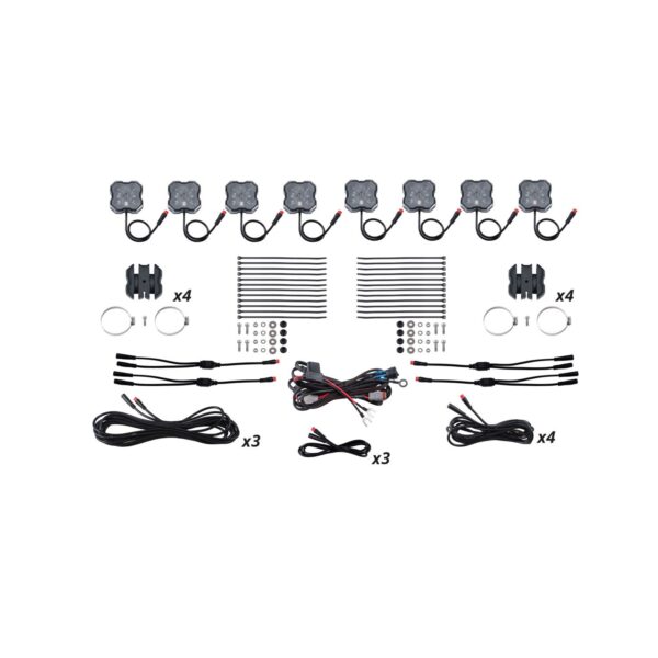 Stage Series RGBW 8 Pack Rock Lights.
