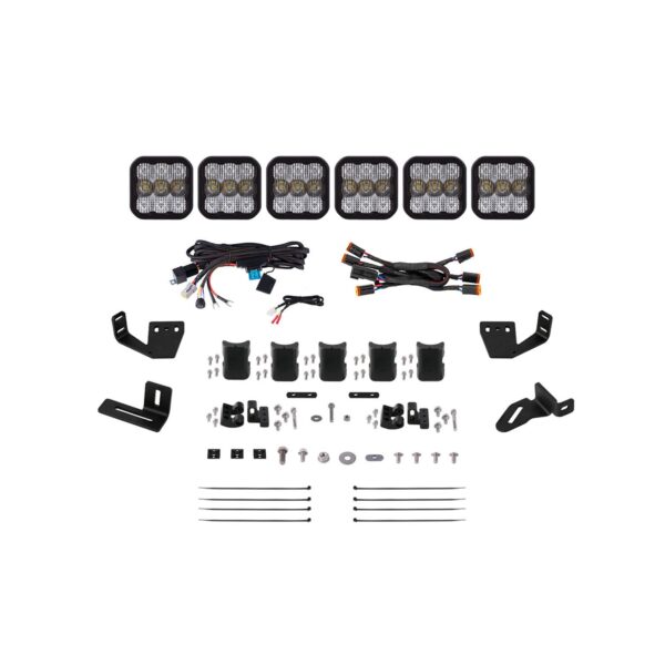 Pod light featuring advanced TIR optics for high efficiency and focus.