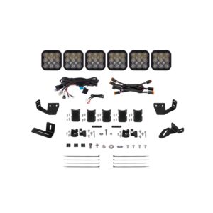 Pod light featuring advanced TIR optics for high efficiency and focus.